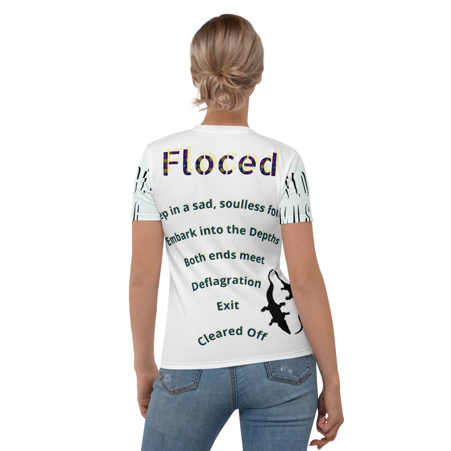 Floced -T-shirt pour Femme