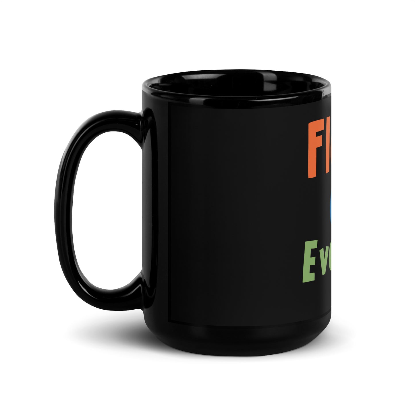 Black Glossy Mug