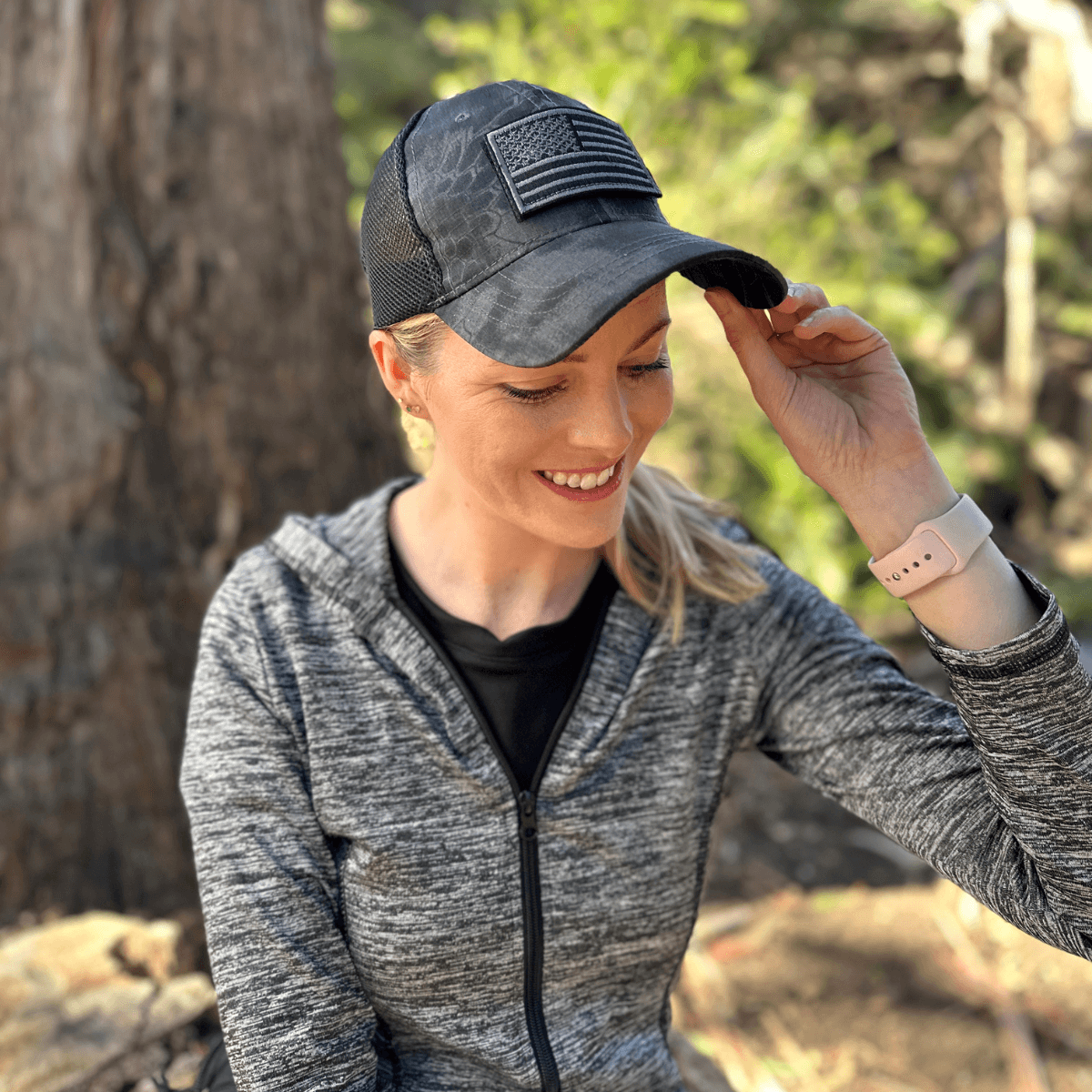 Casquette des forces armées.