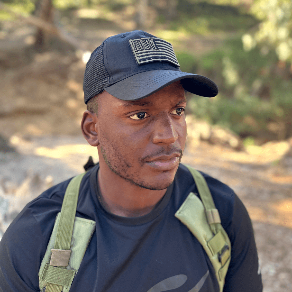 Casquette des forces armées.