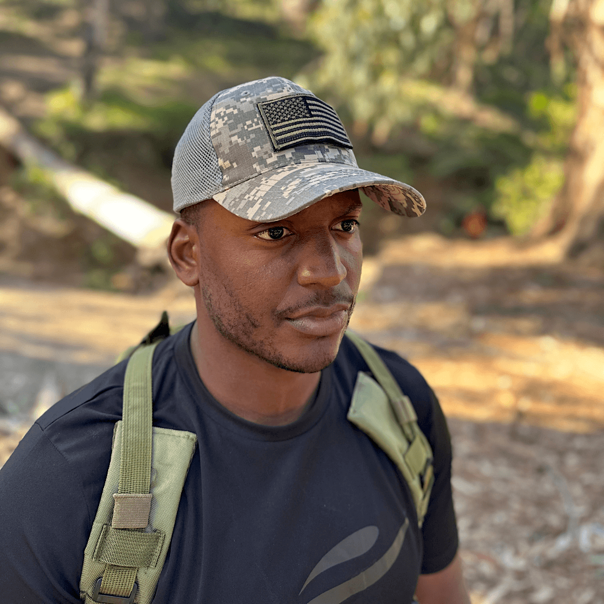 Casquette des forces armées.